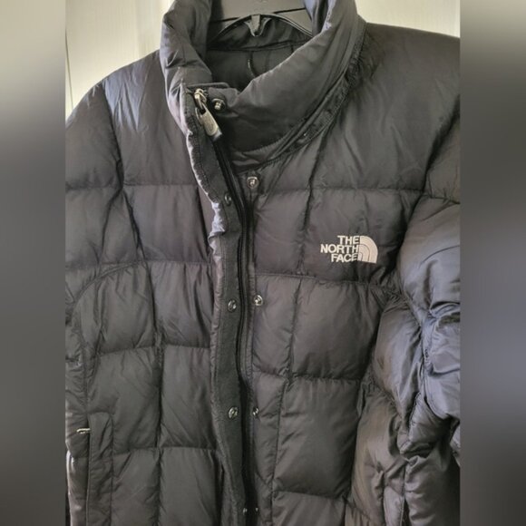 The North Face Women's Metropolis 600 Down Long Parka Puffer Coat Black Large - Picture 7 of 15